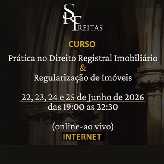 Prática no Direito Registral Imobiliário & Regularização de Imóveis (ONLINE-AOVIVO)